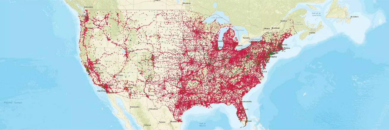 us map with atc locations